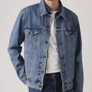 Men’s Levi's Blue Denim Jean Trucker Jacket